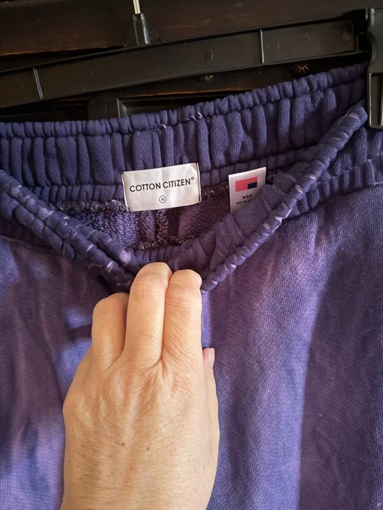 Cotton Citizen Brooklyn Sweatpants in Lilac Mix - Picture 3 of 4